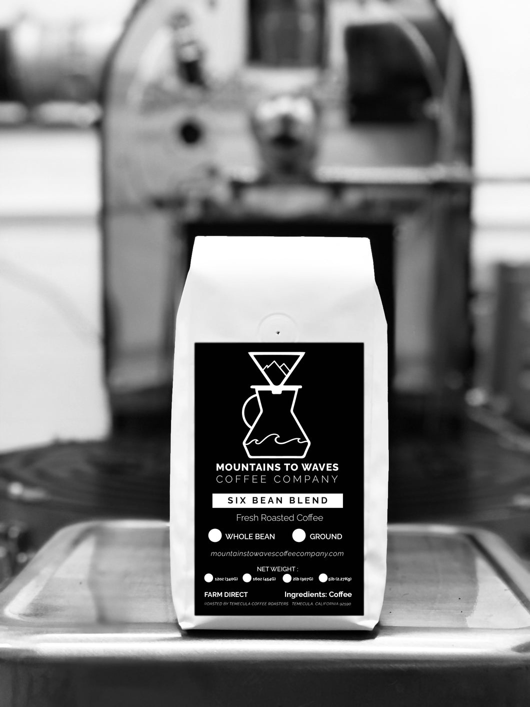 Six Bean Blend (dark espresso)